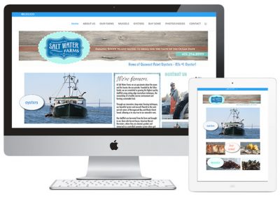 Saltwater Farms Website